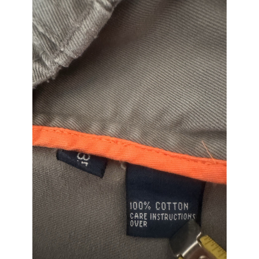 Vintage Polo Ralph Lauren Paratrooper Cargo Shorts Mens 35 Gray Military Utility - Picture 9 of 14